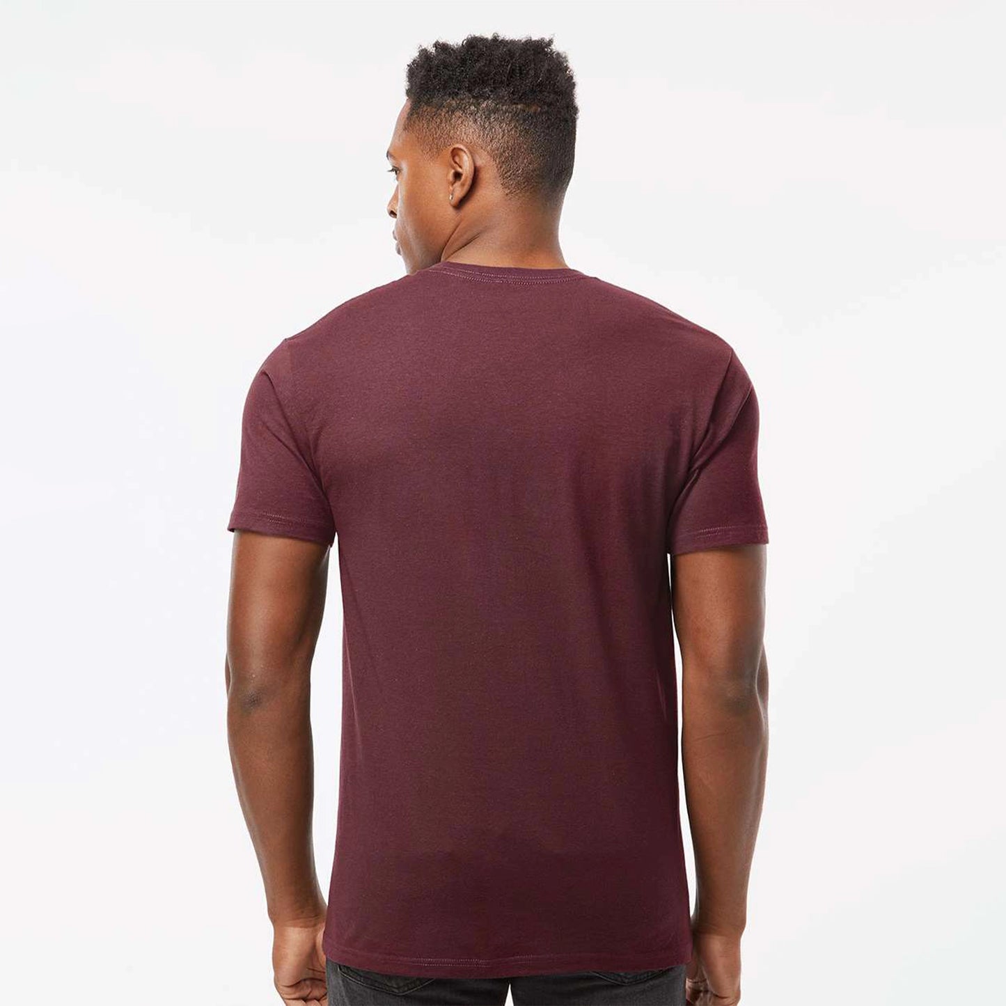 DELAPRIX Short-sleeved (Burgundy) T-shirt
