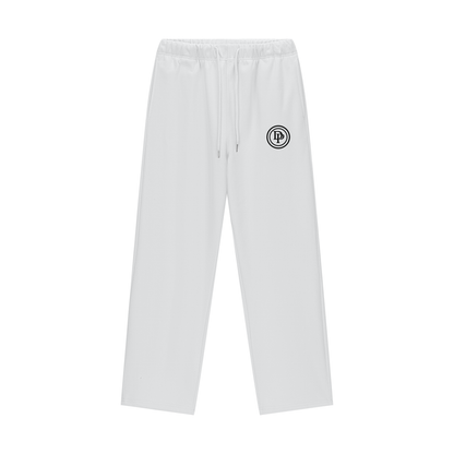 DELAPRIX Heavyweight Fleece Straight Leg (White) Pants