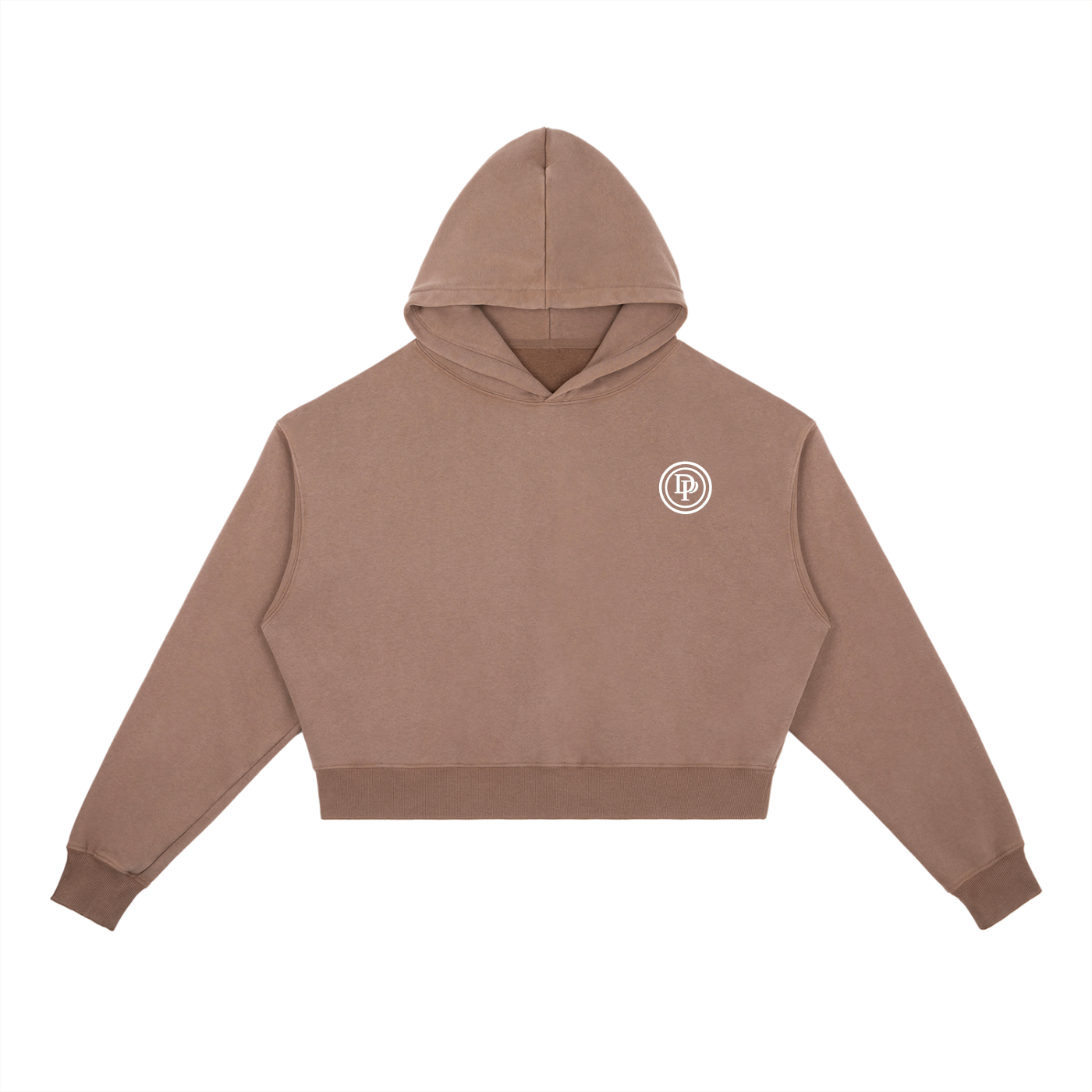 DELAPRIX Vintage Washed Heavyweight (Coffee) Hoodie