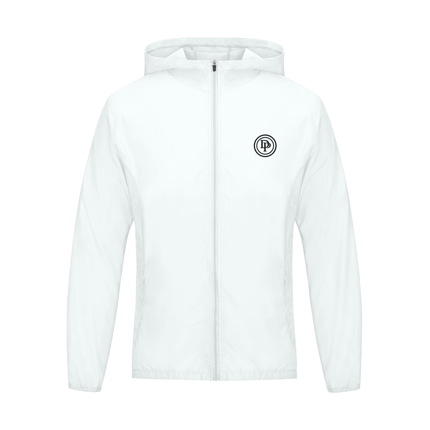 DELAPRIX Soft Hooded Sports (White) Jacket