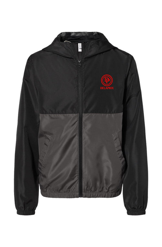 Youth Black Graphite Windbreaker Jacket
