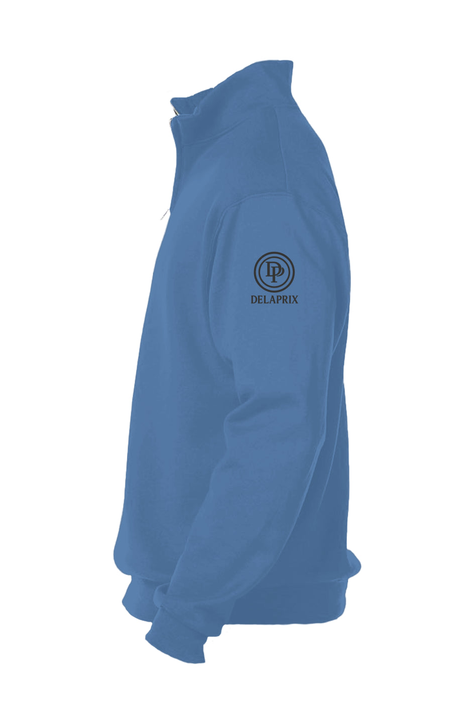 Cadet Collar Quarter-Zip Sweatshirt