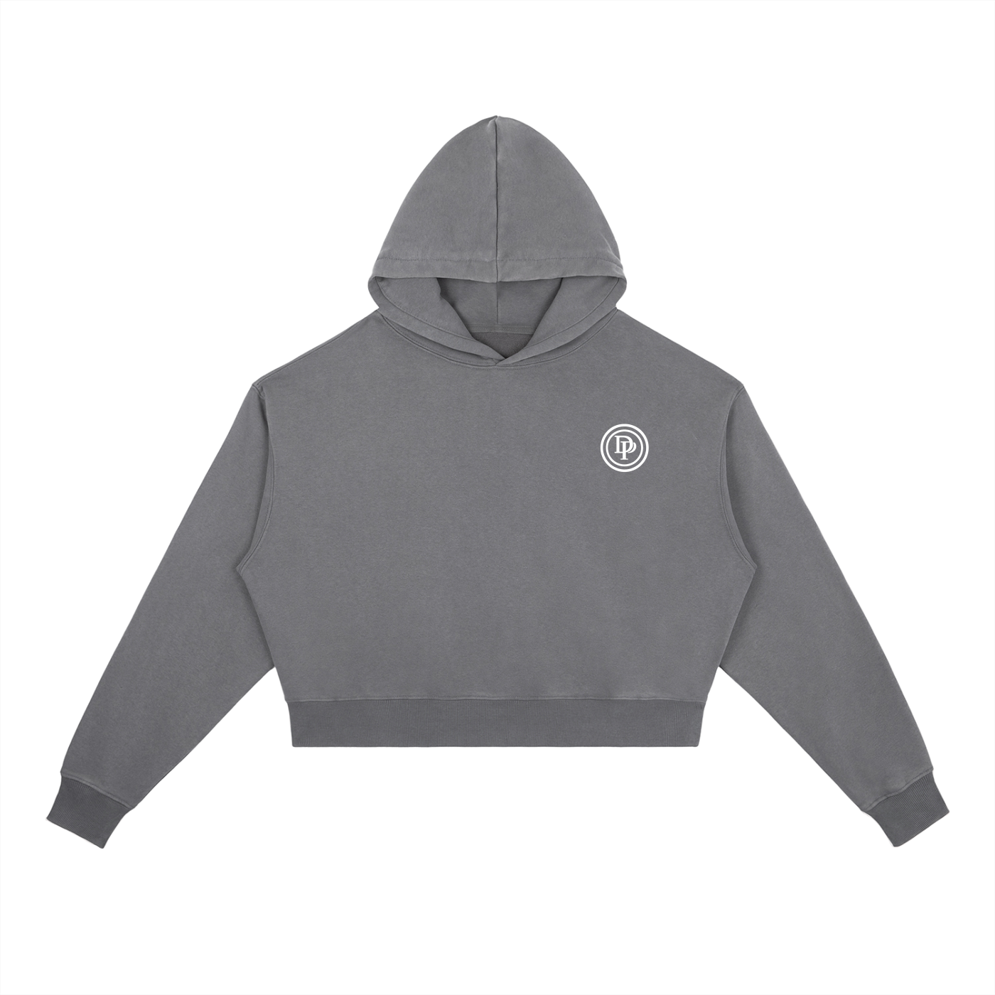 DELAPRIX Vintage Washed Heavyweight (Dark Gray) Hoodie