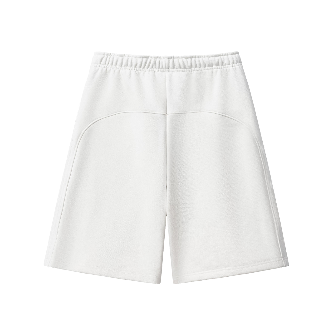 DELAPRIX Essential Heavyweight Fleece (White) Shorts
