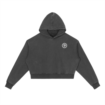 DELAPRIX Vintage Washed Heavyweight (Black) Hoodie