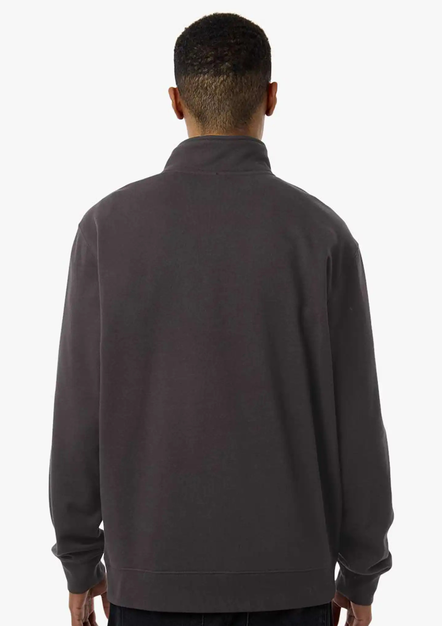 DELAPRIX Half-zip (Alpine Green) Heather Turtleneck Sweater