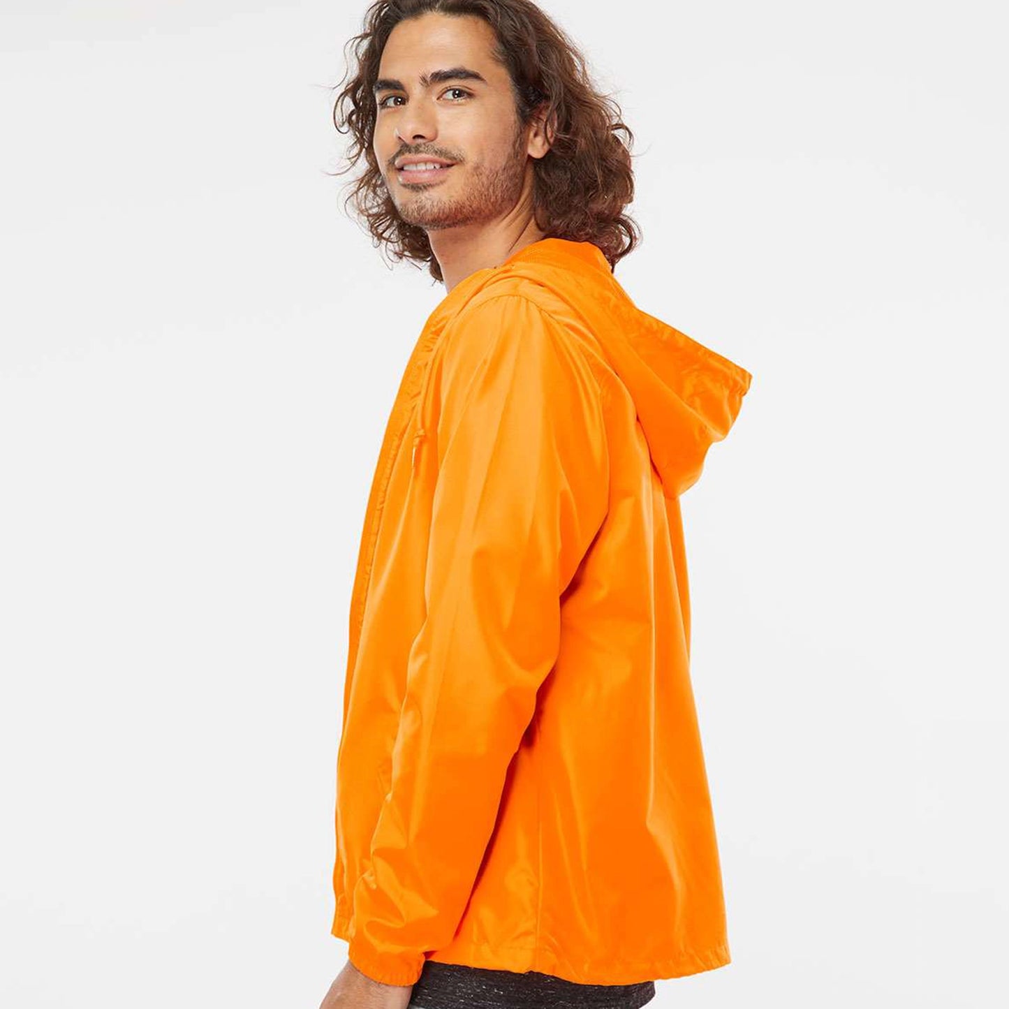 DELAPRIX Lightweight (Safety Orange) Windbreaker