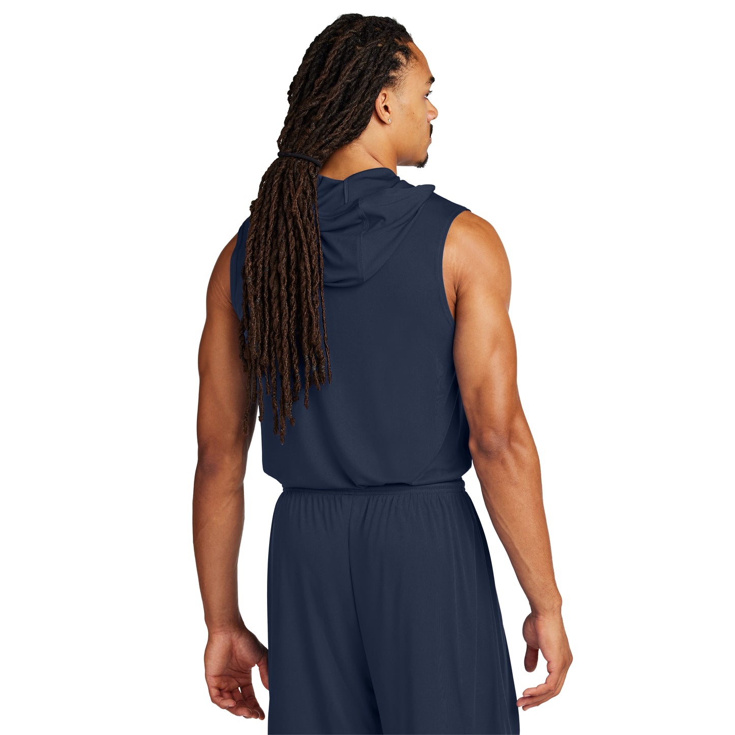 DELAPRIX (Black) Sleeveless Hoodie
