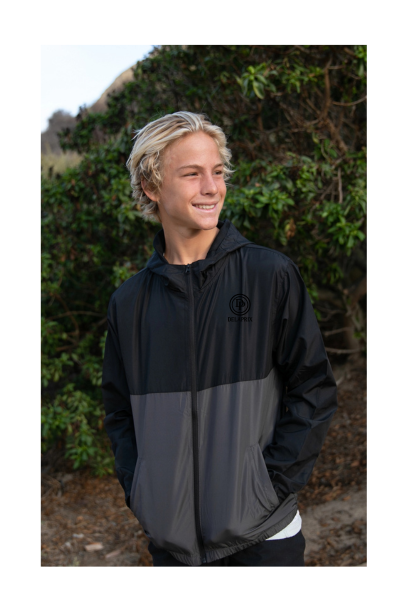 DELAPRIX windbreaker (Black/ Graphite) Jacket