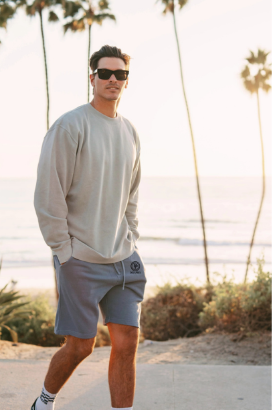 DELAPRIX Cotton Fleece (Pigment Black) Shorts