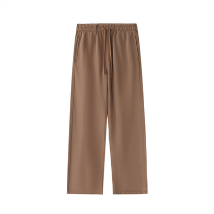 DELAPRIX Vintage Washed Heavyweight (Coffee) Sweatpants