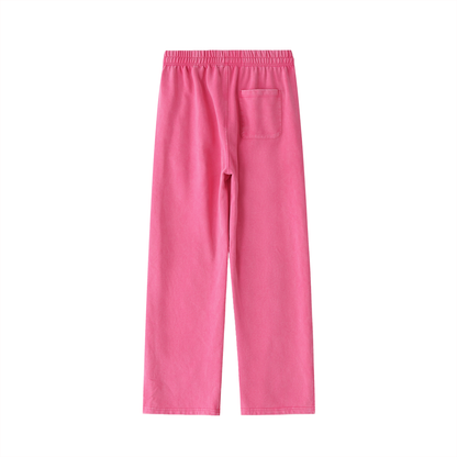 DELAPRIX Vintage Washed Heavyweight (Rose Red) Sweatpants