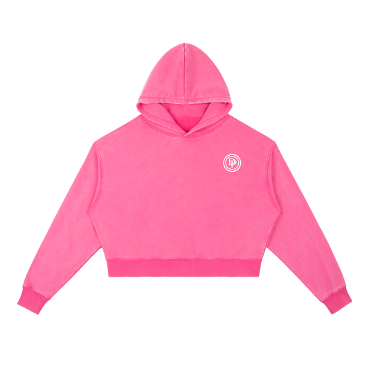 DELAPRIX Vintage Washed Heavyweight (Rose Red) Hoodie