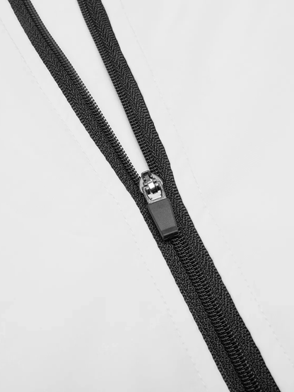 DELAPRIX Soft Hooded Sports (White) Jacket