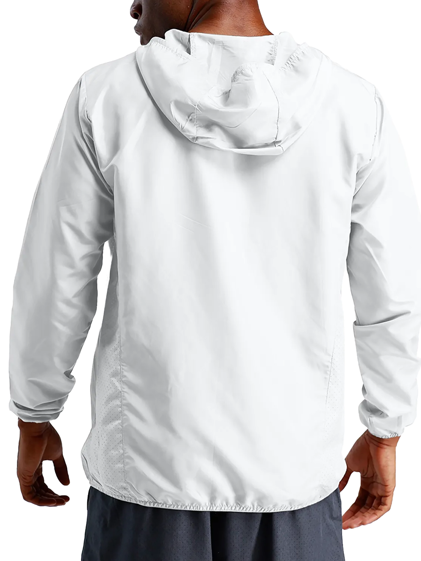 DELAPRIX Soft Hooded Sports (White) Jacket