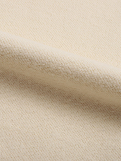 DELAPRIX Heavyweight Fleece Straight Leg (White) Pants