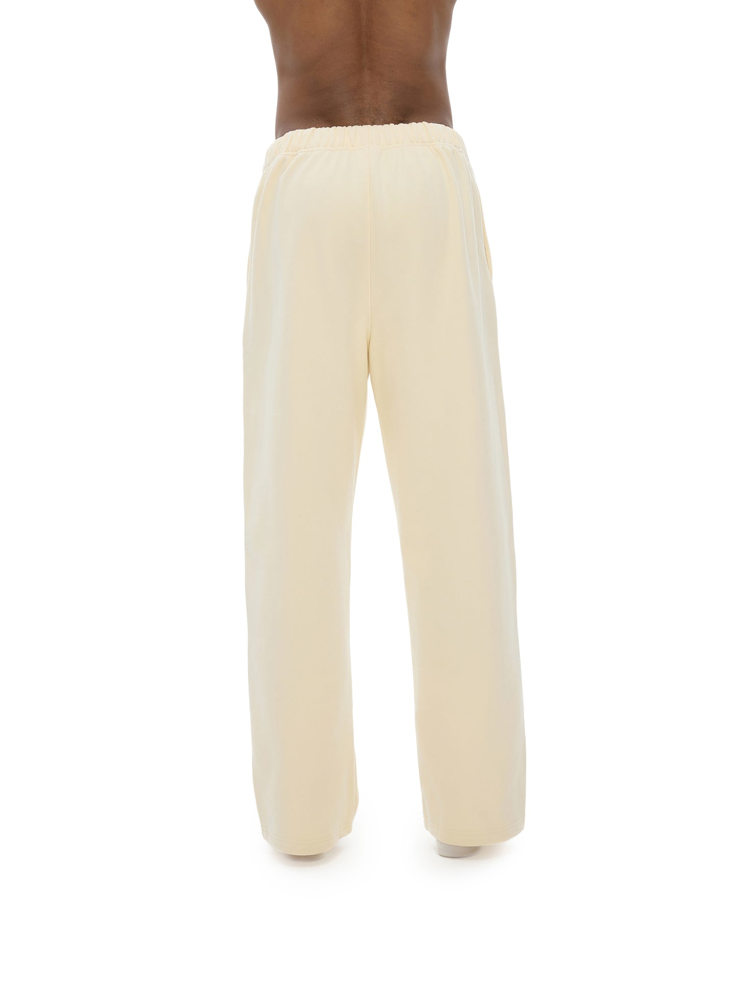 DELAPRIX Heavyweight Fleece Straight Leg (White) Pants