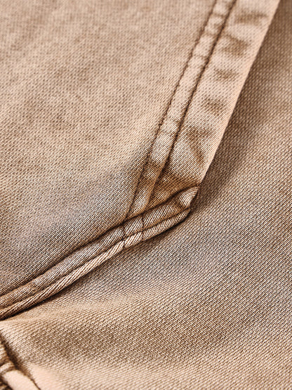 DELAPRIX Snow Washed Loose Cotton (Black Beauty) Hoodie