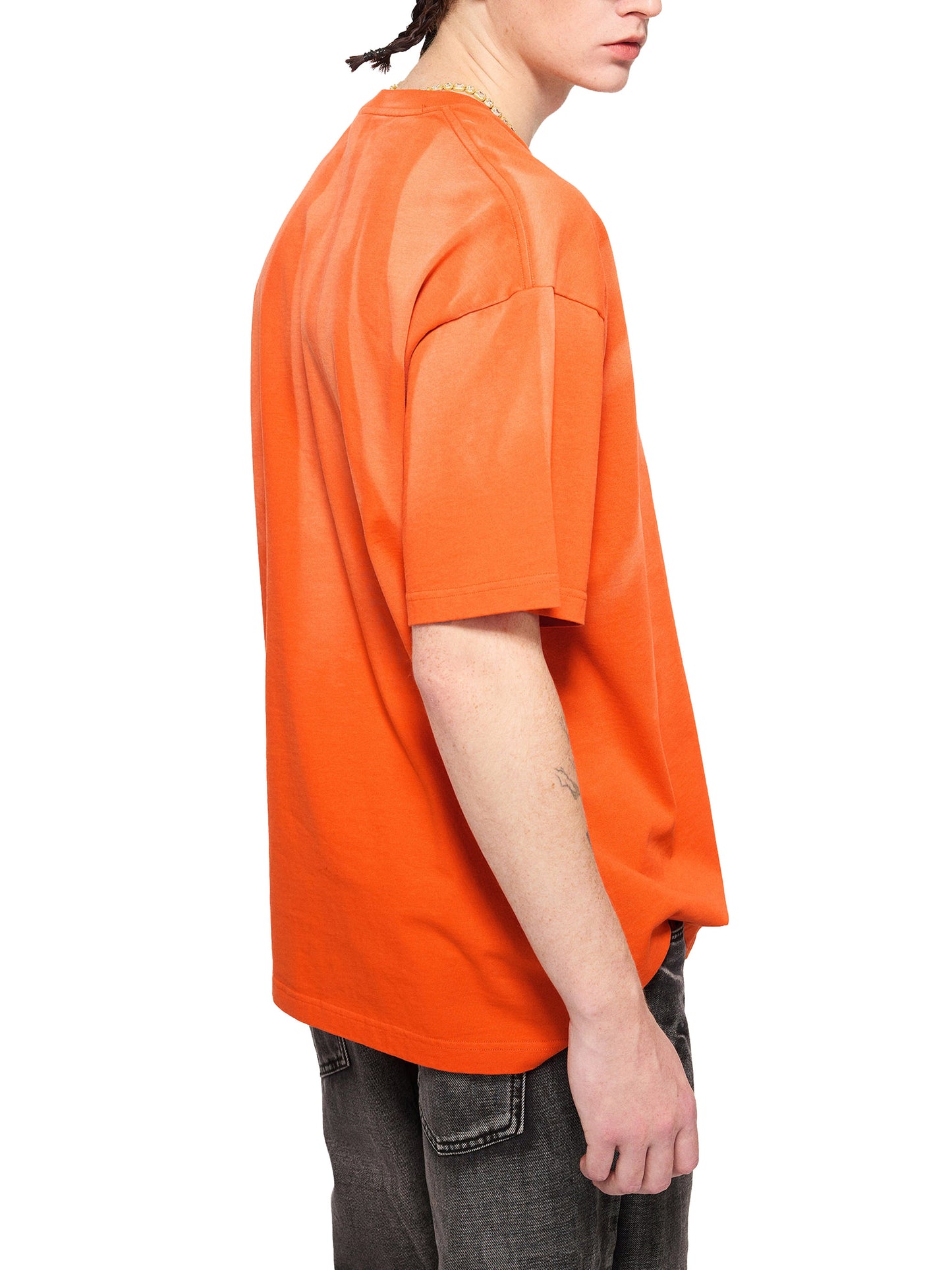 DELAPRIX Hand-Scrunched Sunfade (Sweet Orange) T-Shirt