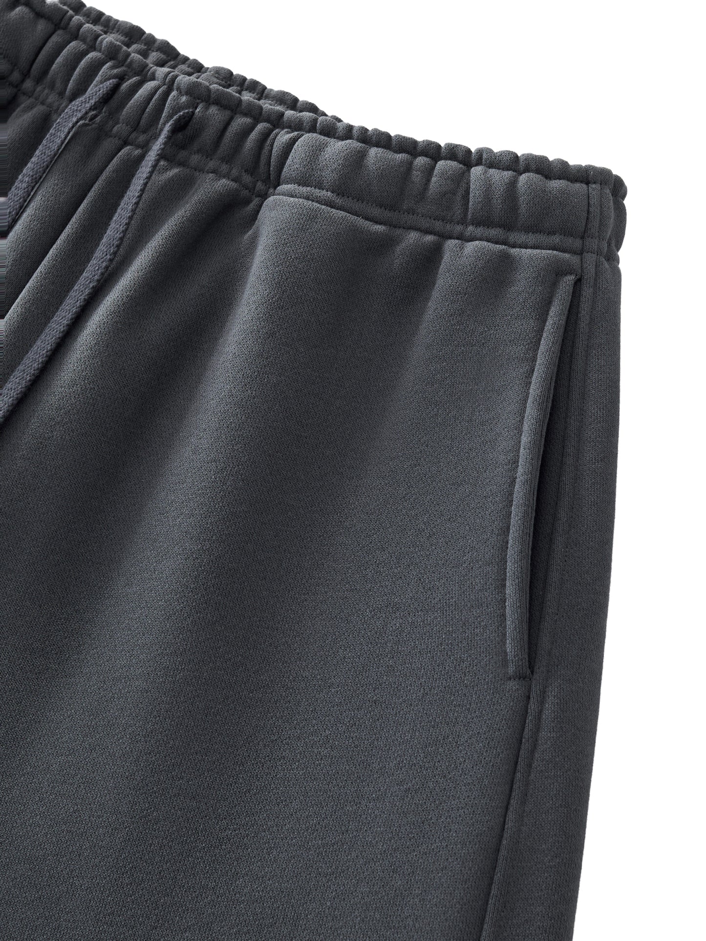 DELAPRIX Essential Heavyweight Fleece (Charcoal Gray) Shorts