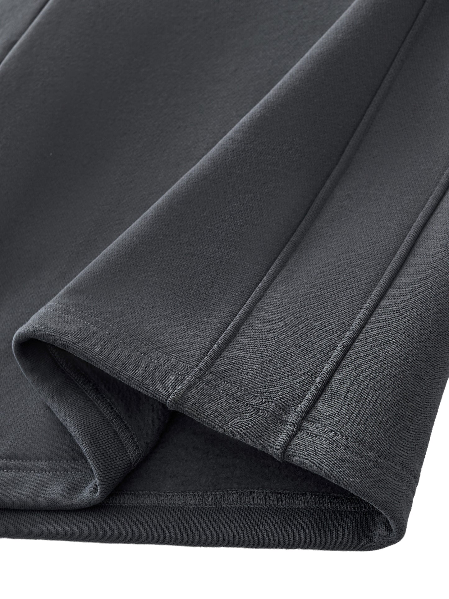 DELAPRIX Essential Heavyweight Fleece (White) Shorts