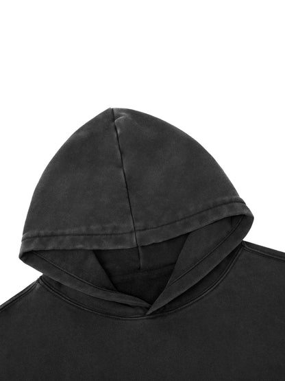 DELAPRIX Vintage Washed Heavyweight (Rose Red) Hoodie