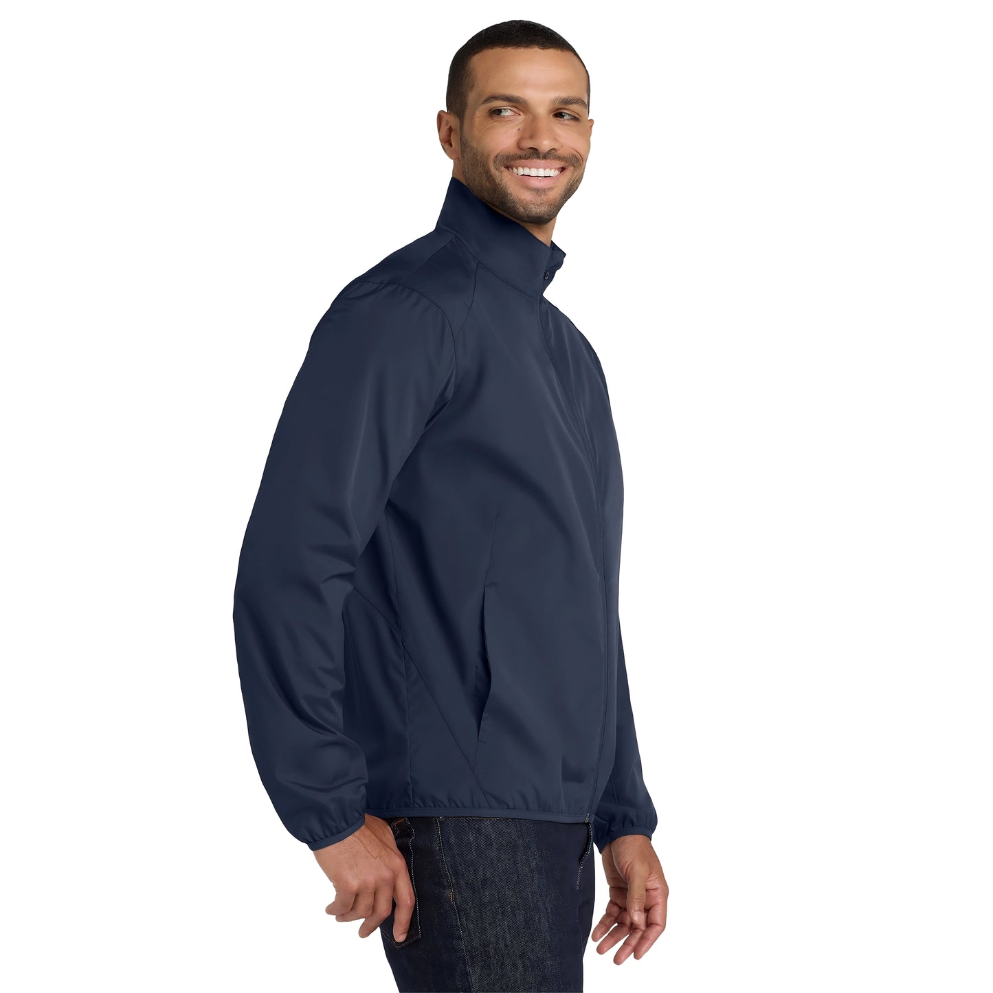 DELAPRIX Zephyr Full-Zip Lightweight (Black) Jacket